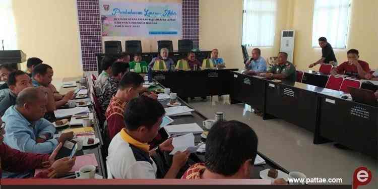 Rapat Pembahasan tata ruang wilayah Polewali Mandar
