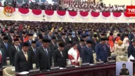 Pelantikan dan pembacaan sumpah dan janji anggota DPR periode 2024-2029, Selasa (1/10/2024). (tangkapan layar youtube DPR RI) (©© 2025 Liputan6.com)