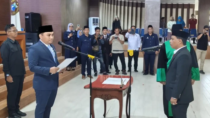 Muhammad Dinar sebagai anggota DPRD Polman periode 2024–2029 dari Fraksi PDI Perjuangan